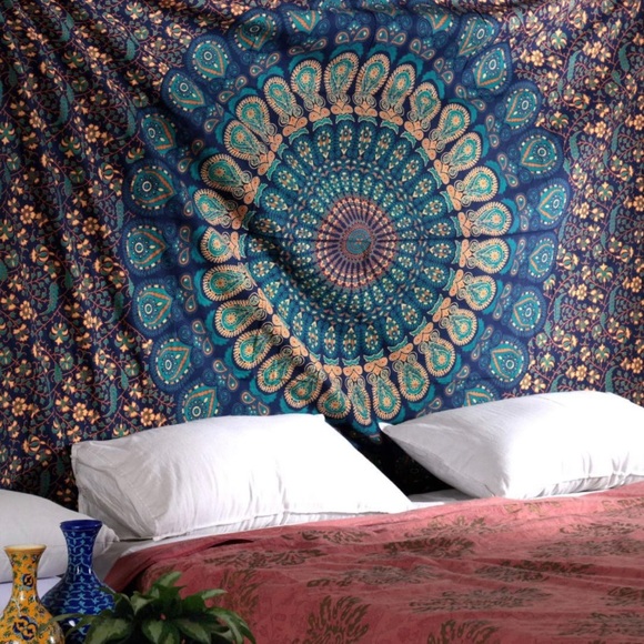Cool bohemian cotton tapestry - Picture 8 of 8